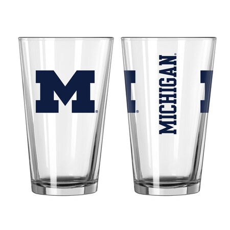 Logo Brands 16OZ MICHIGAN GAMEDAY PINT 299629
